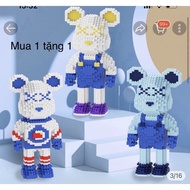 Lego BEARBRICK Bear| Buy 1 Get 1 Free LEGO MINi | Give Lights