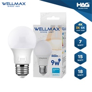 WELLMAX CoolTech LED Bulb E27 | 7W 15W 18W