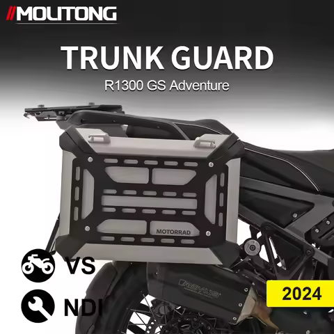 New Storage Box Top Box Side Box Trunk Motorcycle Top Case Tail Box Luggage Grille Guard For BMW R 1