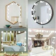 1 Set Of 4/6/8/10/12/14 Pcs Makeup Mirror Lights, Vanity Mirror Lights, Dimmable LED Lights, USB Pow