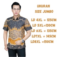 KEMEJA JUMBO BATIK SHIRT 4XL - 8XL