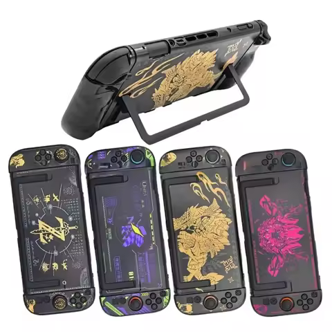 Dockable Case For Nintendo Switch 2 Zelda Monster Hunter Evangelio Protective Case NS2 Hard Shell Sw