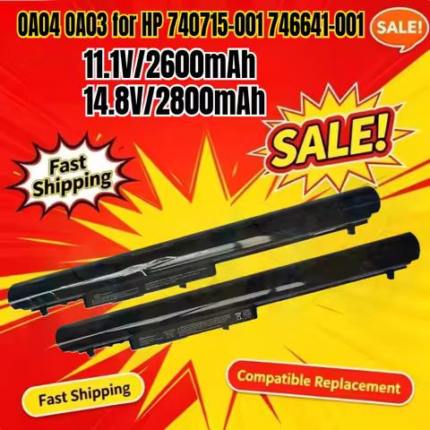 OA04 OA03 Battery for HP 740715-001 746641-001 746458-421 HSTNN-LB5Y HSTNN-LB5S HSTNN-PB5Y 740715001