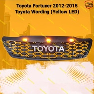 Toyota Fortuner 2012-2015 Front Grill/ fortuner front grille (Yellow LED)