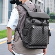 New Large Travel Backpack 15 Inch Laptop Compartment 36-55L Waterproof Wear-resistant Black Plaid Fa