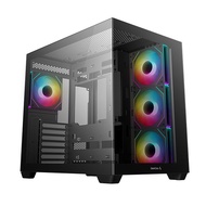 DeepCool CG530 4F - Mid Tower ATX TG PC Case With 4 ARGB Fan Pre-Installed
