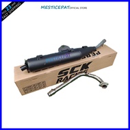 SCK RACING Y15ZR Y15 YSUKU Exhaust Racing 32MM ORIGINAL (Standard cutting)