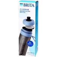 [From Japan] BRITA Bottle Water Filter Active Dark Blue