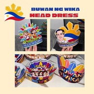 Buwan ng Wika headdress Laminated
