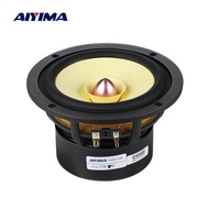 AIYIMA 5.25 Inch Fever Full Range Speaker Aluminum Cone Loudspeaker 4 8 Ohm 50W Bookshelf Hifi Home 