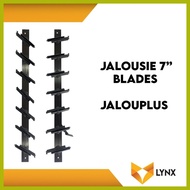 ✸ ℡ ∯ Jalousie Jalouplus 7 Blades for Louver Window 1 Pair