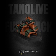 Latest Traveling Men Women Mountain Sandals/Modern Hijack Sandals Lightweight Soft Tanolive F.Black