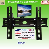 Bracket TV 17'' 24'' 32'' 42''  43 50 55 inchi inch briket bereket braket braket plexibel tv led beriket keranjang tv bisa nunduk bawah samsung polytron sharp murah terbaru atas cocok segala tv led lcd dan tv smart