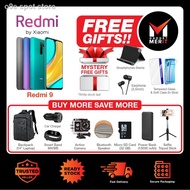 ﹊✑❅Xiaomi Redmi 9 [3GB RAM+32GB ROM] [4GB RAM+64GB Grey/Purple - Original Import set