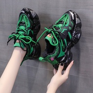 Dad Shoes Sneakers Women's Shoes Round Toe Lace-Up Sole Casual Shoes Women's