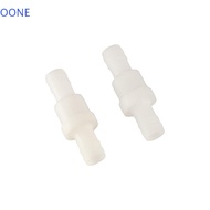 OONE Check Valve Plastic Non-Return Durable 4mm / 6mm / 8mm / 12mm Translucency For Gas Water Valves
