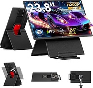 Blackview 24" Full HD 1080P 100Hz Laptop Expansion Screen, IPS Gaming Monitor, 90° Rotatable and Adj