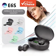 E6S Earbuds Wireless Bluetooth Earphones High Quality Headphones TWS Headset Noise Cancelling with M