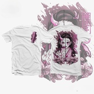 Baju JUJUTSU Baju JUJUTSU Anime Uniseks Etiquetta Co. Demon Slayer Nezuko V4 Anime t-Shirt for men