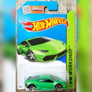 HotWheels Lamborghini Skala 1:64 Diecast Hyper Car Race Balap Polisi Miniature Toy