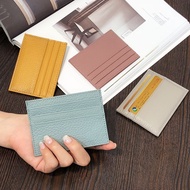 Genuine Leather Card Wallet 7 Slots Slim Card Holder 7 Slots (DK-069)