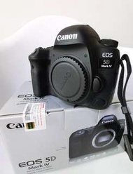 💯行貨 女生極少用 近全新 有單Canon/佳能EOS 5D4  Mark 4單反相機單機身 連盒