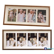 [BraveSundu] 8x20 Wood Picture Frame - 8x20 Photo Frame With Mat Display 4Pcs 4x6 Photos, 4x6 Pictur