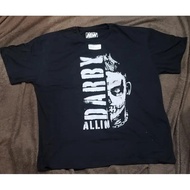 Darby Allin " Bertindan " T SHIRT AEW 2XL SEMUA DALAM ACARA LANGSUNG MERCH RASMI