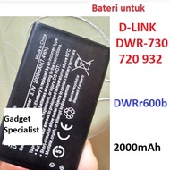 DWRr600b D-LINK DWR-730 720 932 932c e1 BM301 DWRr300a PROLiNK PRT7011L 830 Modem 2000mAh DLINK 4G d