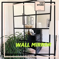 WALL MIRROR NON GLASS LOTS MIRROR TOILET MIRROR CERMIN HIASAN BEDROOM MIRROR CERMIN DINDING DECO MIRROR