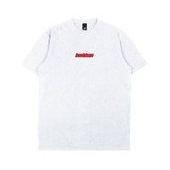 Benidson Regular Tshirt White Red Fraud Embroidery