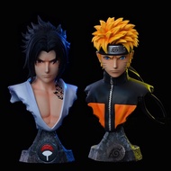 Pz: Naruto Bust Statue Uchiha Madara Itachi Kakashi Senju Tobirama Half Body Copy Resin Action Figur
