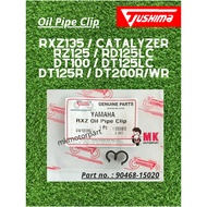 (Tushima) OIL PIPE CLIP 2T [ 90468-15020 ] Yamaha RXZ RZ125 RD125 DT100 DT125 10V 33G 34X 3BN DT200 