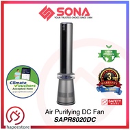 SONA Air Purifying DC Tower Fan Medical Grade H13 HEPA Filter SAPR 8020DC SAPR8020DC (CLIMATE VOUCHE