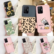 For Xiaomi 11T 11T Pro 5G Phone Case Lovely Dinosaur Cartoon Pattern Silicone Soft Back Cover For Xiaomi 11 T 11 T Pro 5G Ultrathin Fashion Colorful Protective Shell