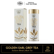 TWG Tea | Golden Earl Grey Tea | Black Tea Blend | Haute Couture Tea Tin Gift 100g / ชา ทีดับเบิ้ลยูจี ชาดำ โกลเด้น เอิร์ล เกรย์  บรรจุ 100 กรัม