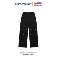 Quần ống rộng Kaki Wrinkle City Cycle - quần dài kaki ống suông nam nữ Local Brand