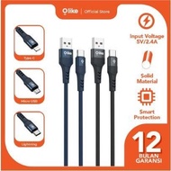 CABLE DATA OLIKE D102M / D102C / D102L / D102CC / D102CL / D102C - 2METER 3A 18W FAST CHARGING LIVE 