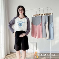 Summer Cool With Pockets Belly Lift Maternity Shorts Pants Wear BabyShare Fashion [KRS018J5R]