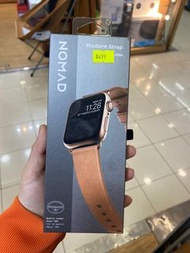 Nomad - Modern Strap Slim 錶帶 - 金皮金扣 ( 適用於 40mm Apple Watch )