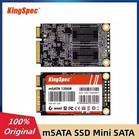 Original KingSpec mSATA SSD 1TB 512GB 256GB 128GB Internal Solid State Drive Disk Mini SATA SSD for 