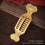 Abacus Ruyi Movable Crafts Copper Abacus Wholesale Abacus Beads Brass IWZL