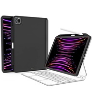 SwitchEasy CoverBuddy [Textured] iPad Pro 11" Case Compatible with Magic Keyboard & Smart Keyboard F