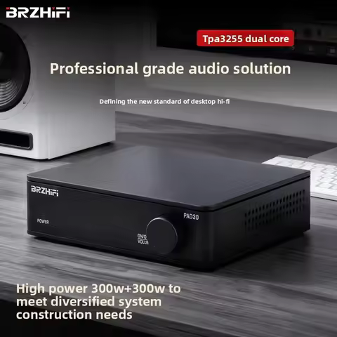 BREEZE 2026 latest BRZHIFI small household fever level digital power amplifier TPA3255 dual-core pow