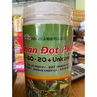 CHẶN ĐỌT PK80 - ( 0-60-20 + Uniconazole )- Hủ 1KG- ỨC CHẾ ĐỌT NON HIỆU QUẢ GIÀ LÁ NHANH