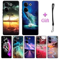 For Tecno Camon 20 CK6 Camon 20 Pro 4G CK7n Painted Pattern Slim Soft Silicone Cartoon Case For Tecn