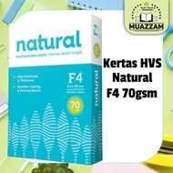 HVS Paper F4 75 gsmnatural 70gsm/