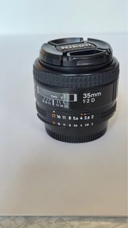 Nikon 35mm f/2 AF and AF-D NIKKOR (手動對焦鏡頭）