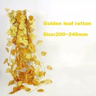 Gold vine leaves 2 meters gold leaves per seed