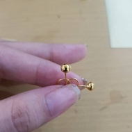 Bean sprout earrings kdr375